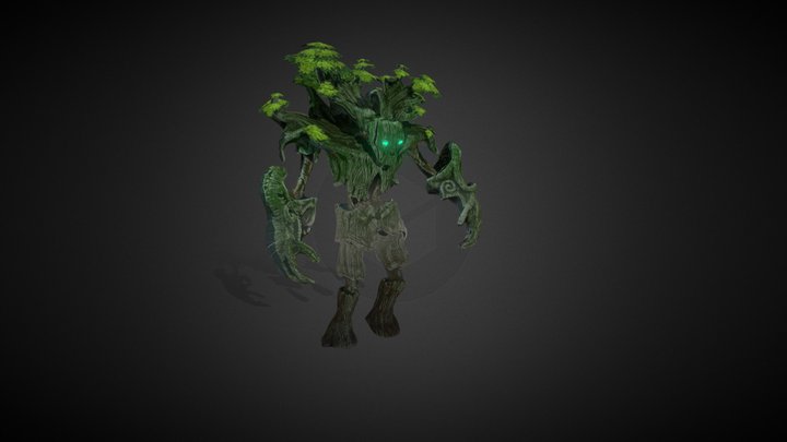 Ent, Fantasy creature, Woodman, Stylized 3D Model