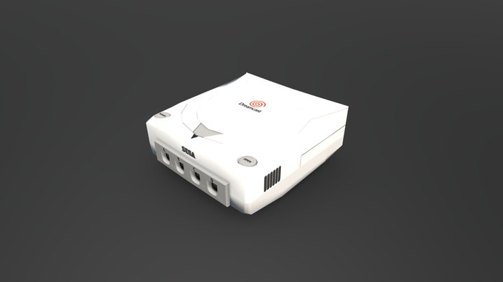 Dreamcast 3D Model