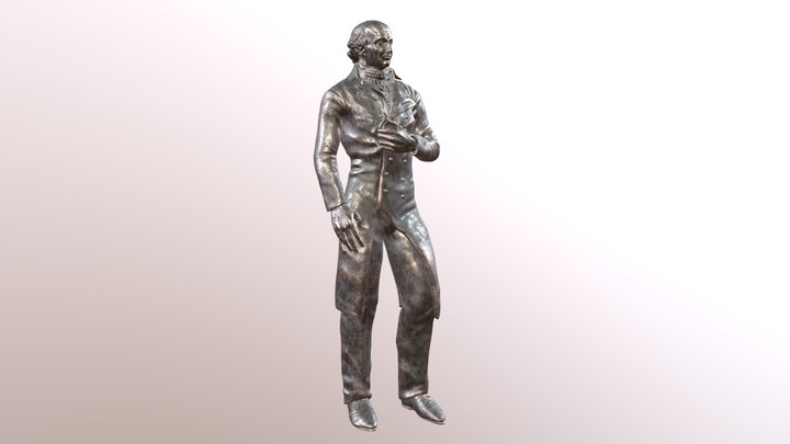 Johann Heinrich Jung-Stilling bronze 3D Model
