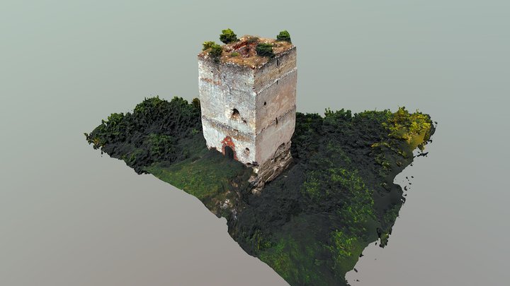 ruiny zamku w Tudorowie 3D Model