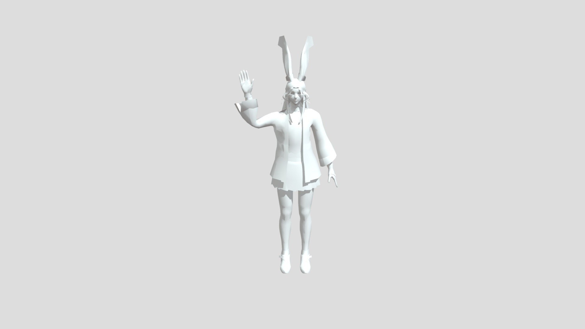 Bun Waving At You