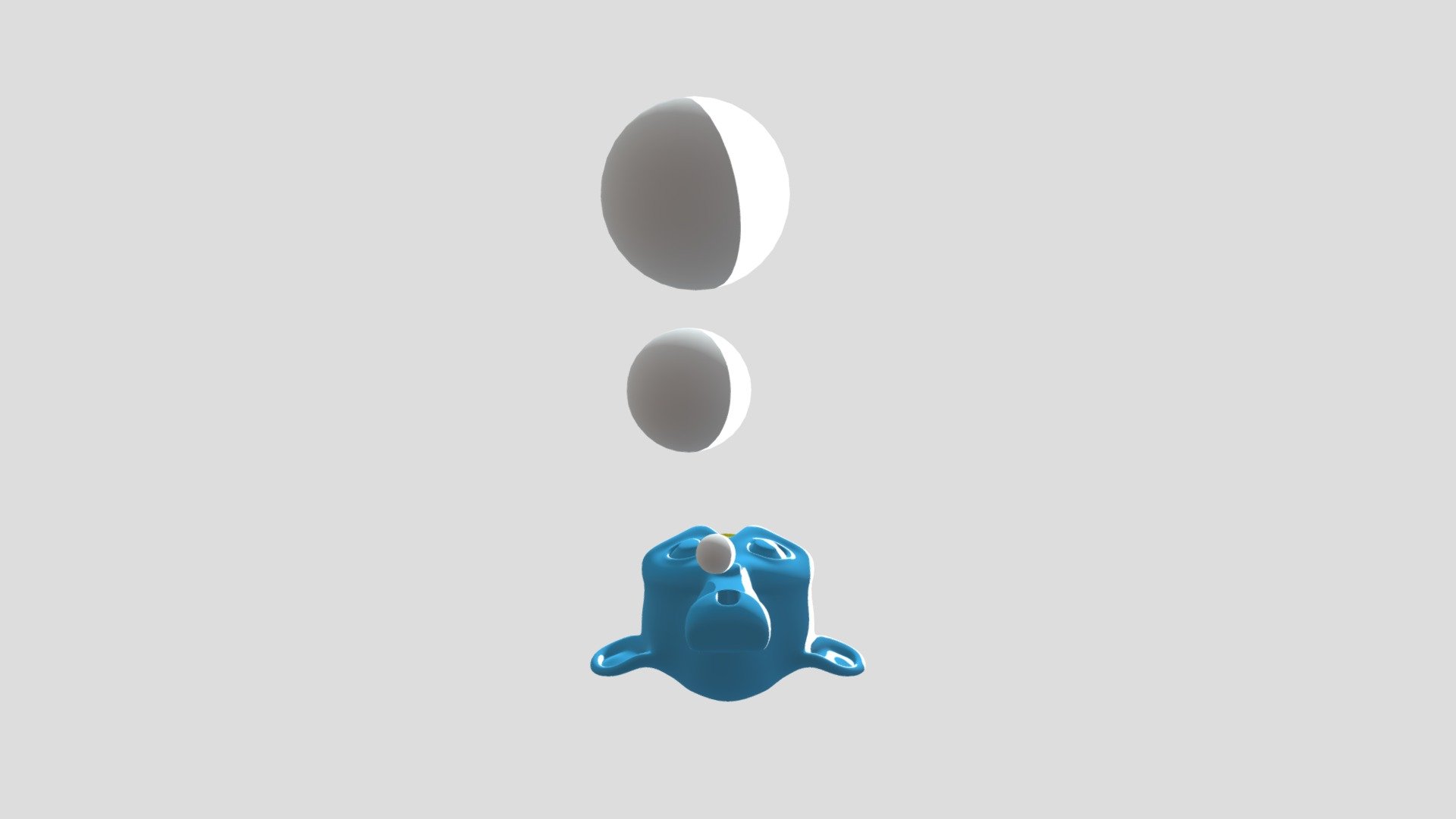first monkey head - 3D model by loctran [11e4b8f] - Sketchfab