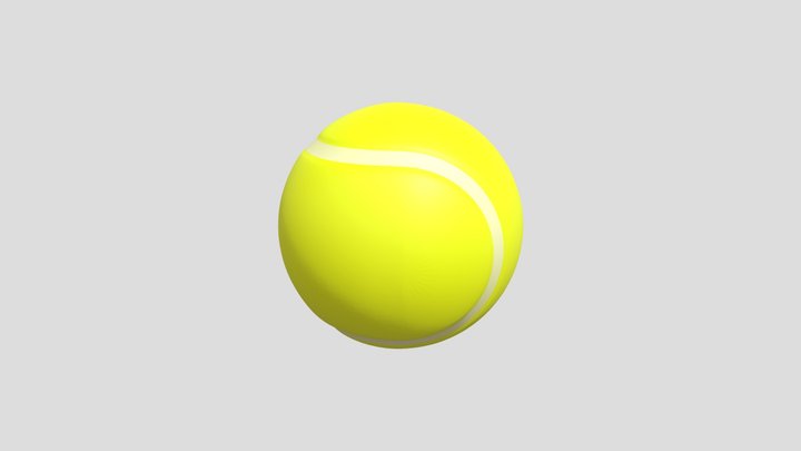 Tennis ball 3D Model