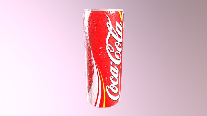 Can of Coke 3D Model