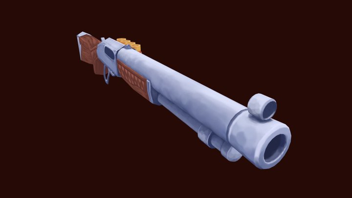 Shotgun 3D Model