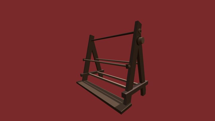 Weapon Rack 3D Model