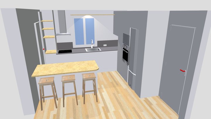 cocina_prueba 3D Model