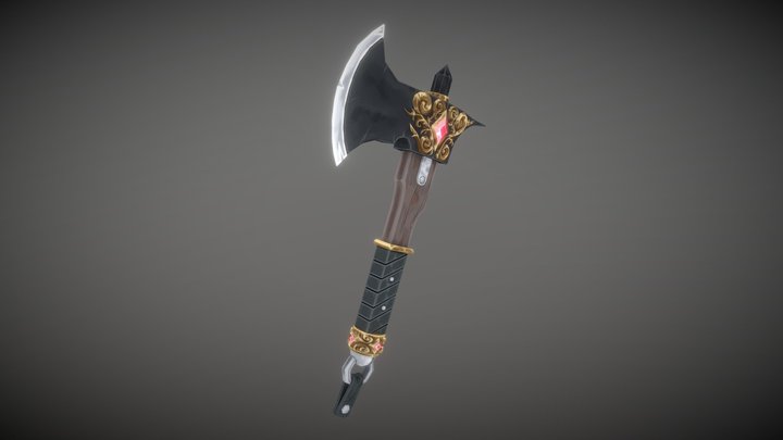 [Student Work] The Mighty Axe 3D Model