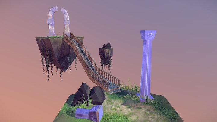 Sky Realm 3D Model