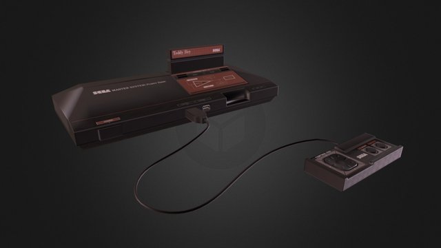 Sega Master System 3D Model
