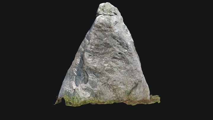5VW4+J7R_Menhir-du-Boivre 3D Model