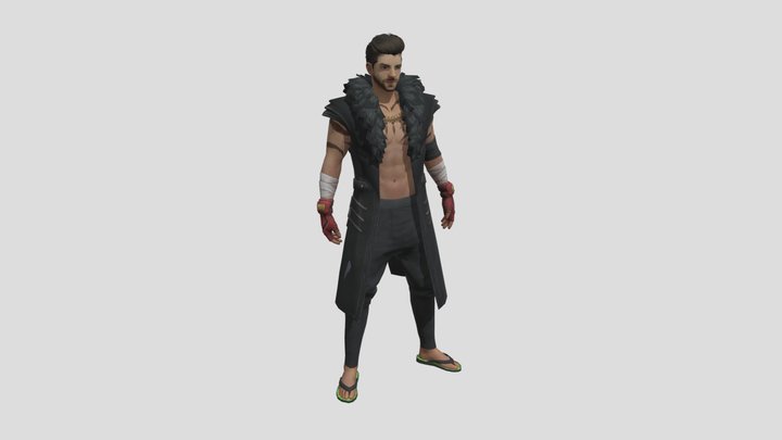 Cool Bundle Free Fire 3D Model