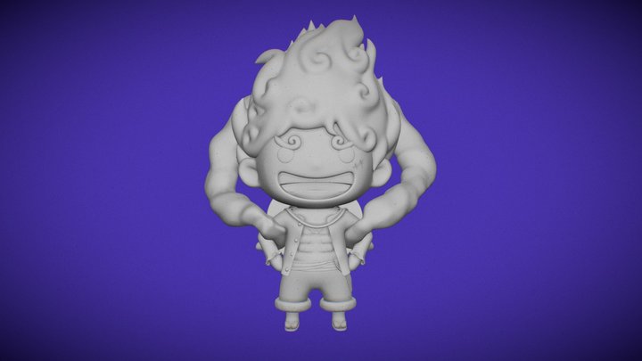 GOMU GOMU NO MI - HITO NO MI MODEL NIKA ONE PIECE DEVIL FRUIT | 3D Print  Model