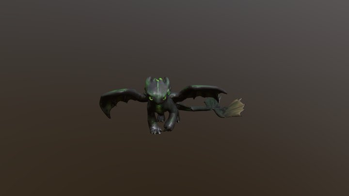 Night Fury 3D Model