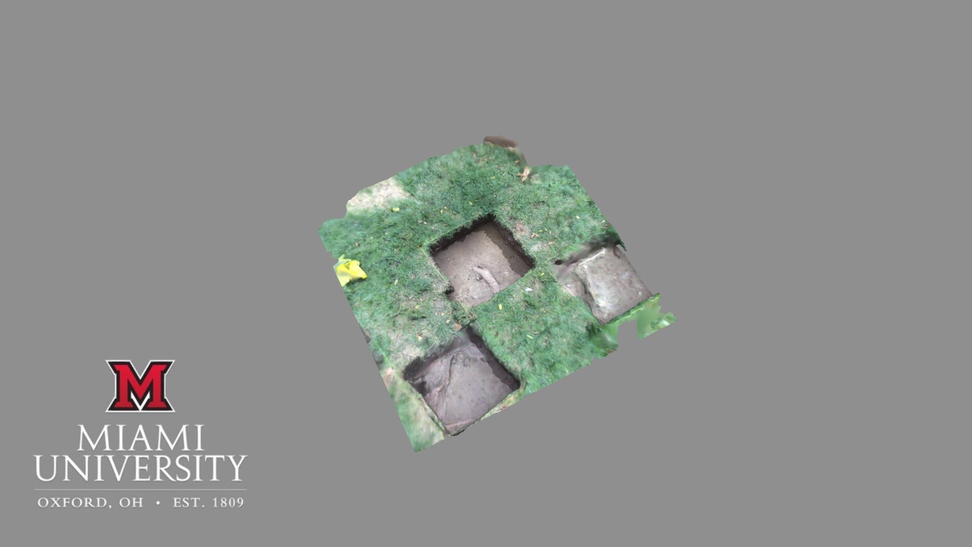 Fall 2021 McGuffey Museum Excavation Unit 2