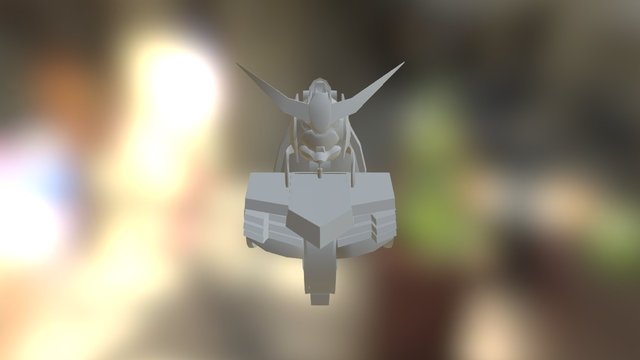 Gundam Barbatos WIP 3D Model