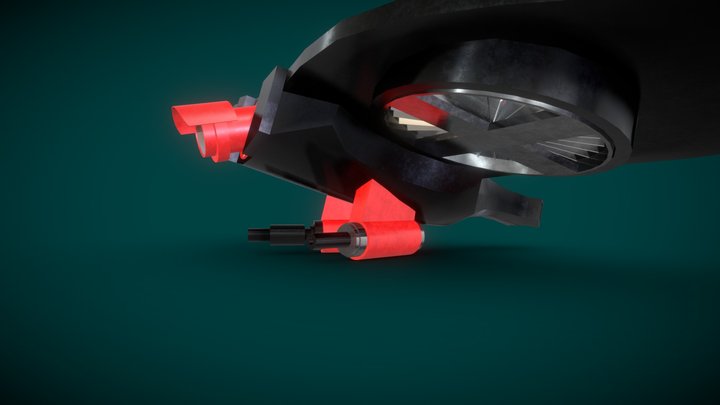 falcon of the millitary 3D Model