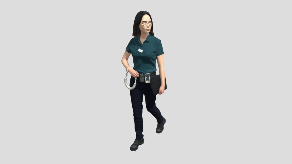 Healthcare Professional In Uniform
