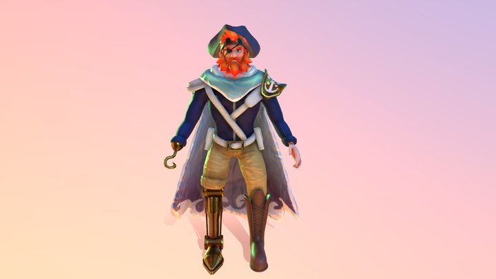 Space Pirate 3D Model