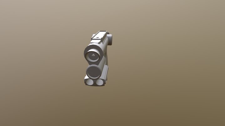 Nerf Blaster 3D Model