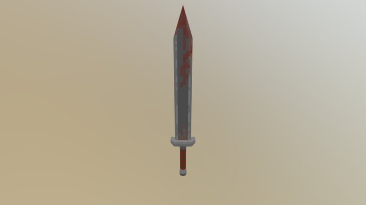 Sword Test Queens 3D Model