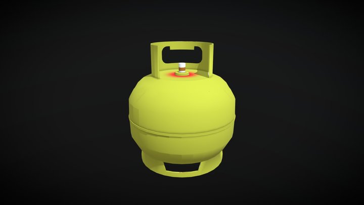 Cylinder Gas | Gas LPG 3D Model