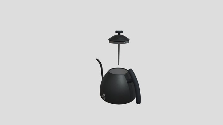 Gooseneck Kettle 3D Model