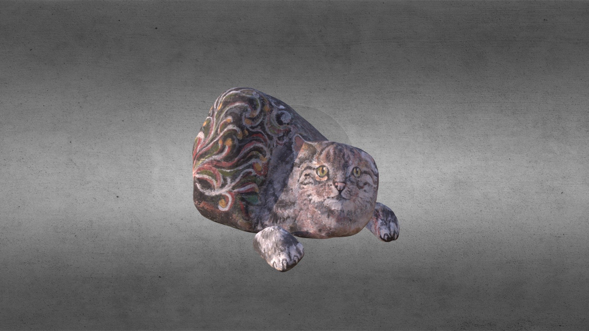 Stone Painting Art - Cat4