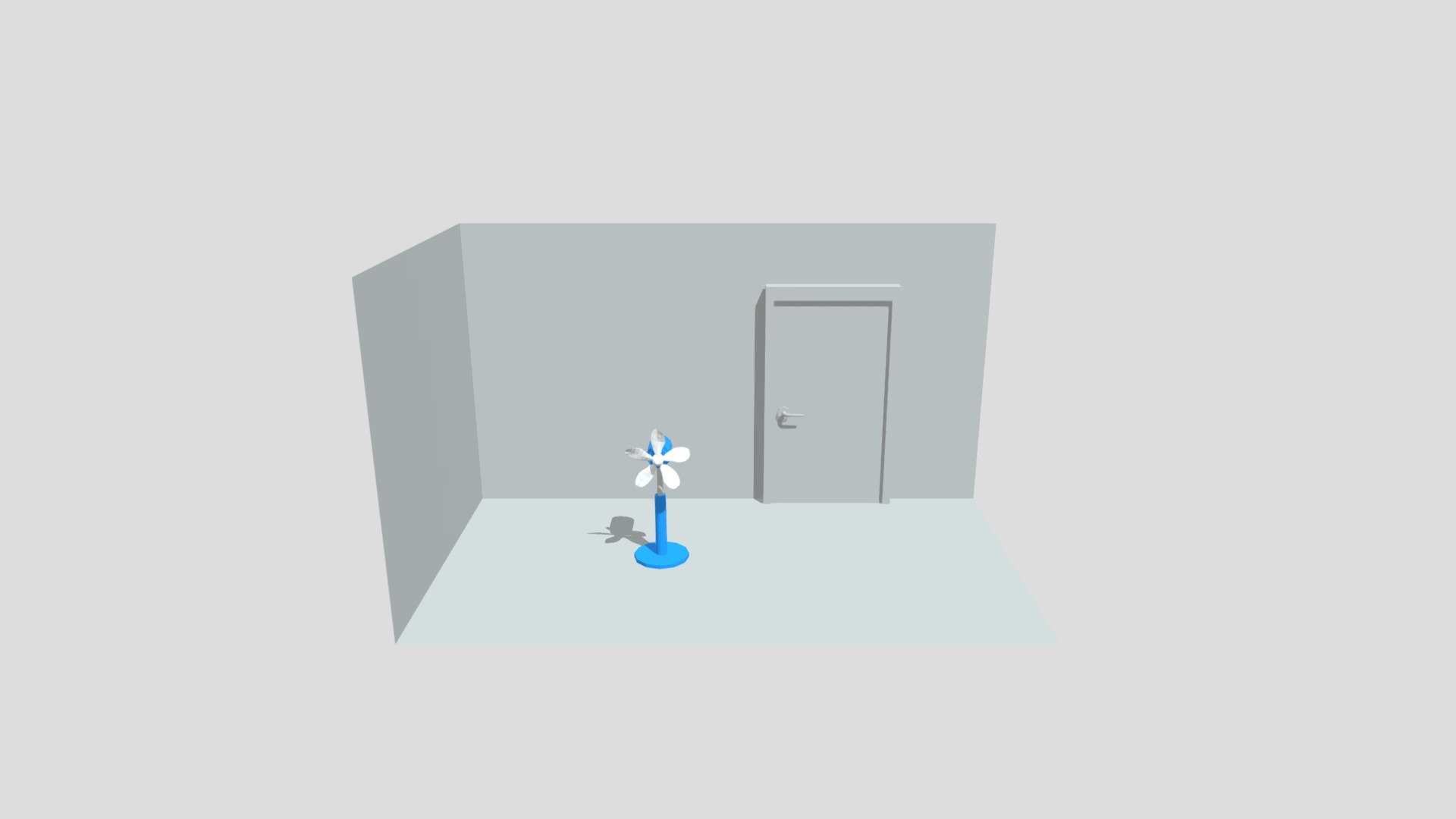 Fan And Door Animation