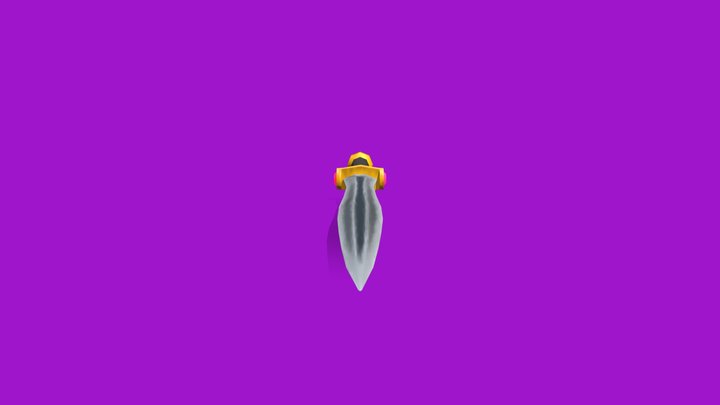 Stylized Sword 3D Model