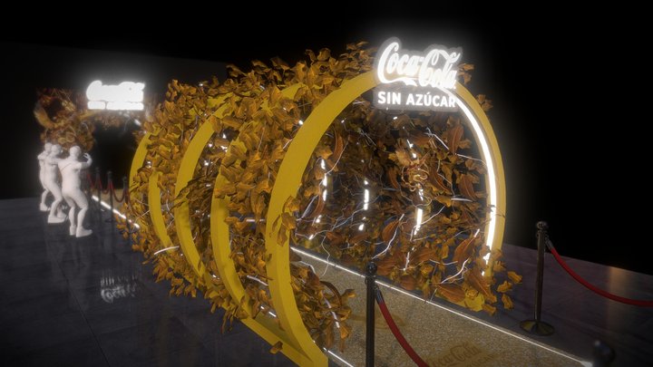 Coca Cola The Huge Games 3D Model