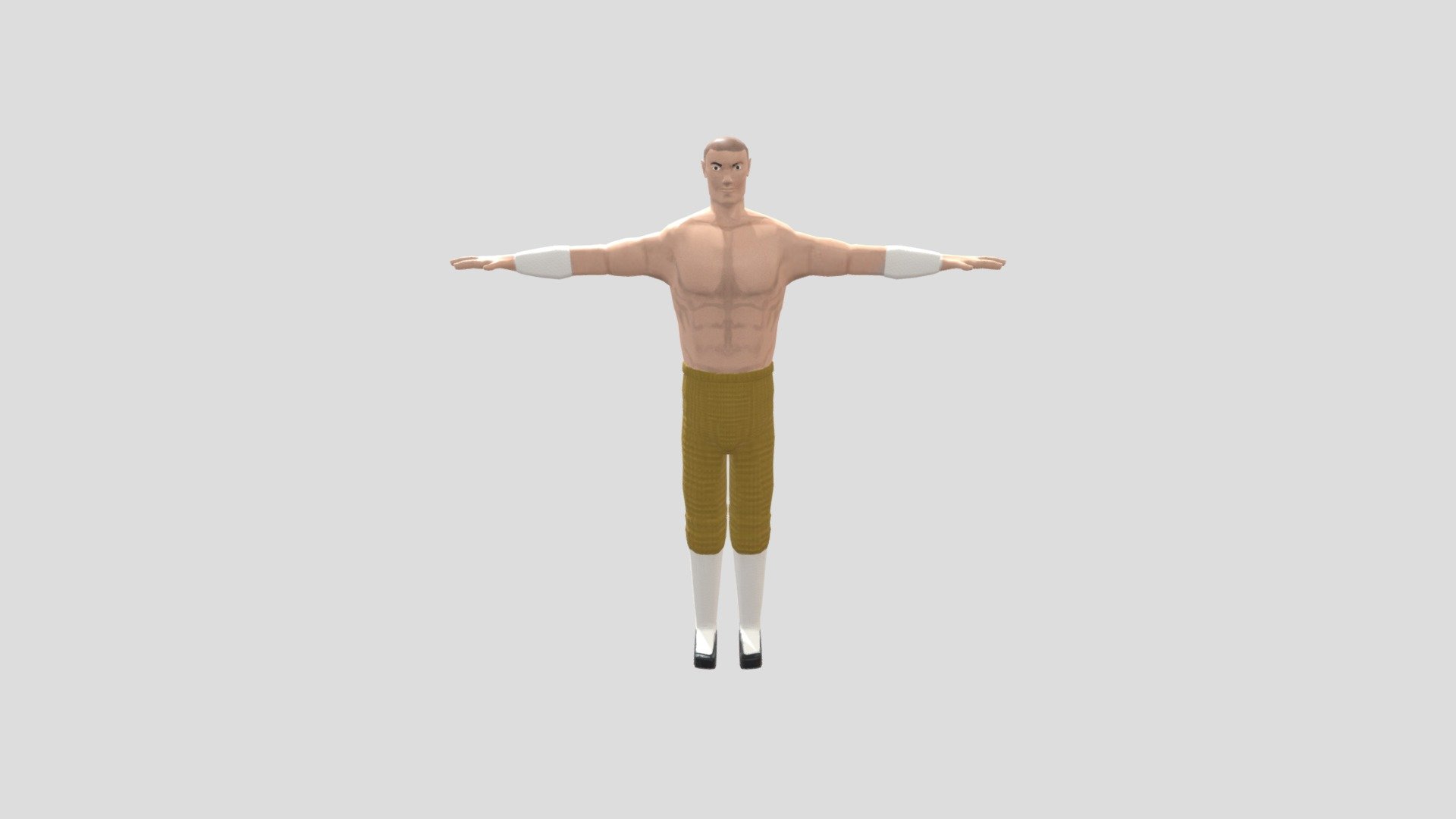 Shaolin Fighter - 3D model by omar-dominguez [11f3952] - Sketchfab