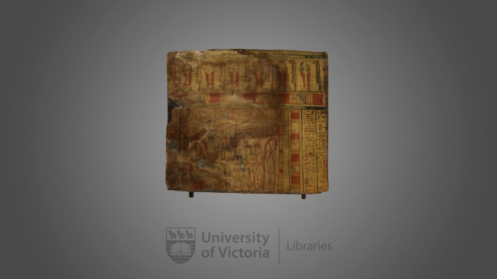 Wooden Egyptian Block