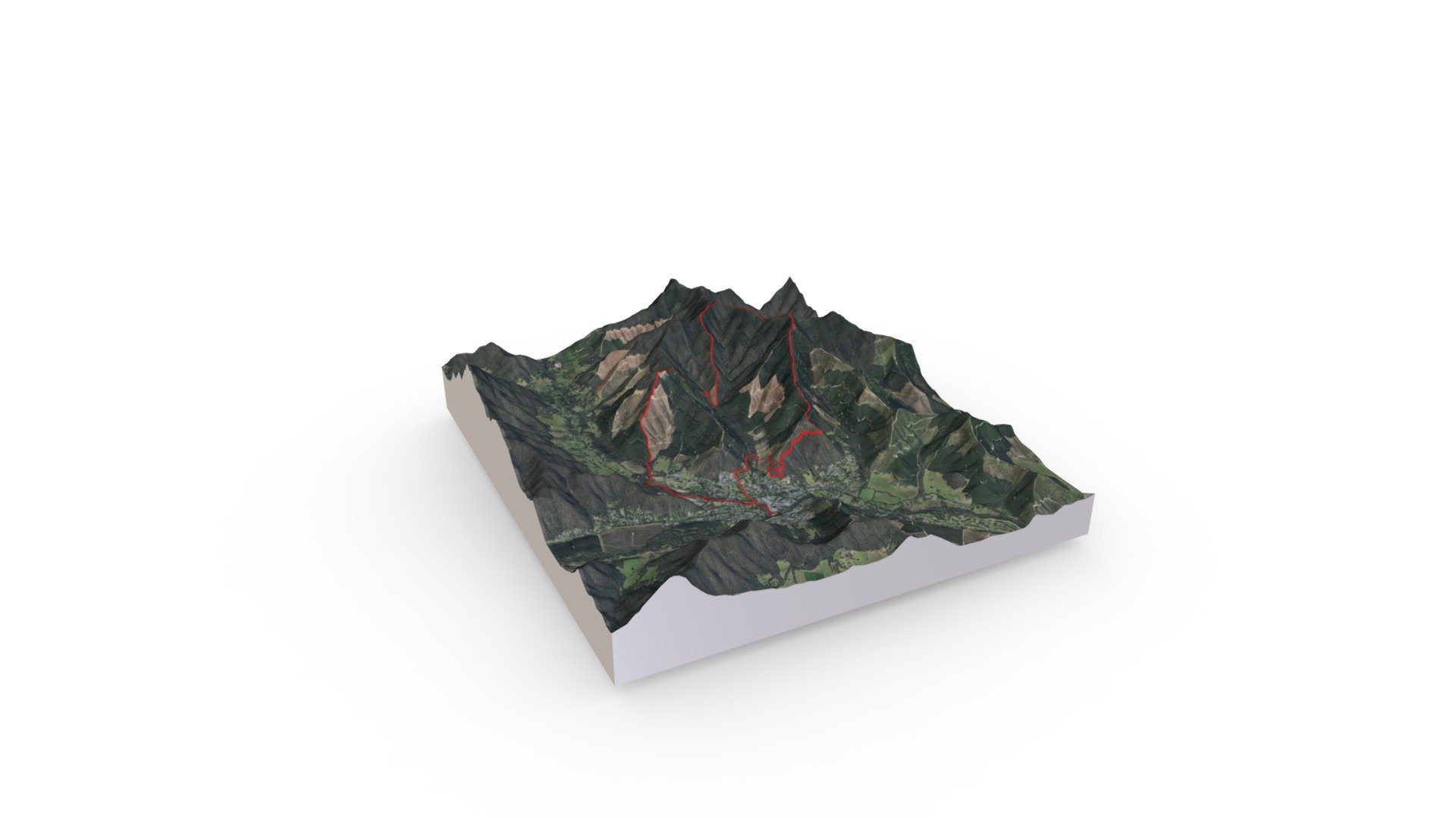 Buffalo Stampede SkyRun 20km — Sketchfab embed 3D viewer