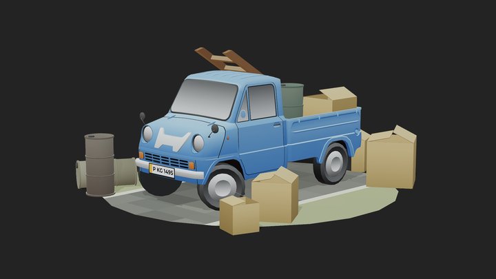 ENVIRONMENT - MOVING AND HAULING 3D Model