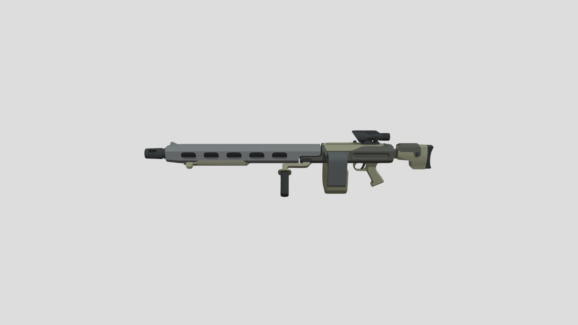 MG42 Modernized - 3D model by Nychromus (@nychrom7) [11f5a67] - Sketchfab