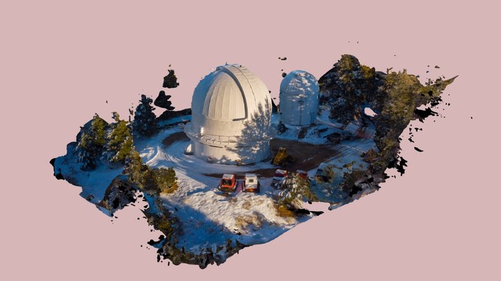 Mount Bigelow Telescopes 3D Model