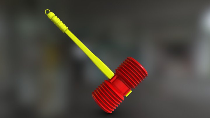 Marreta Bionica - Bionic Sledgehammer 3D Model