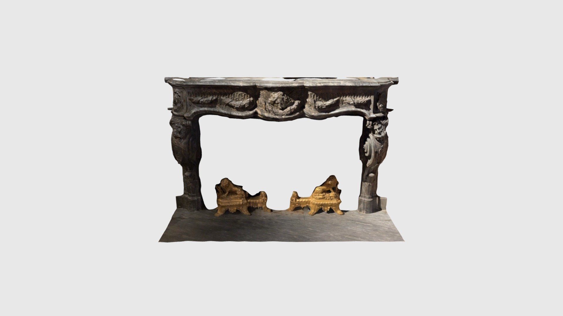 Cheminée - 3D model by Rudy Outreville (@Derrudy) [11f877c] - Sketchfab