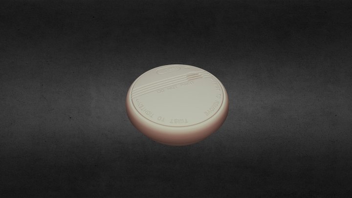 Smoke detector 3D Model