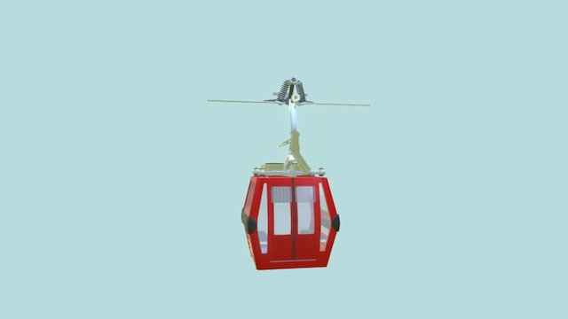 Teleferico 3D Model
