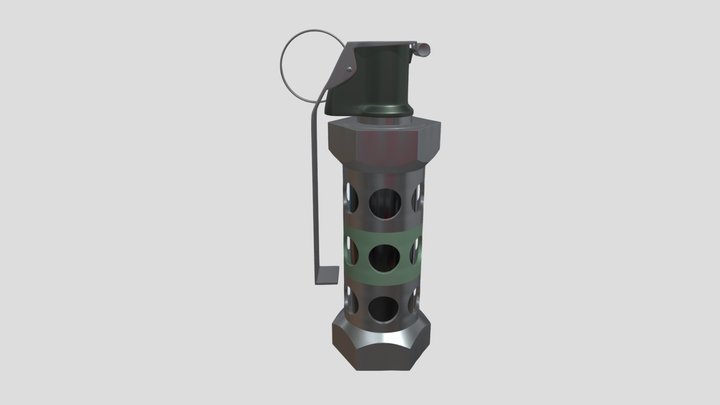 Flashbang grenade 3D Model