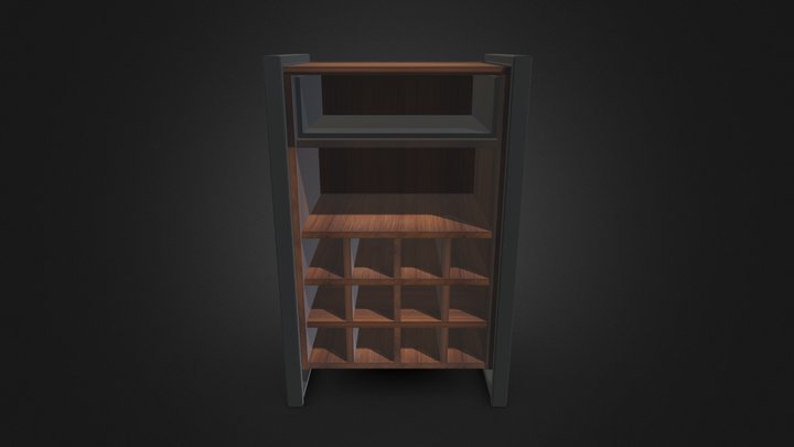 Vinoteca 3D Model