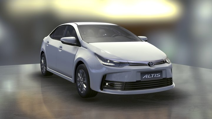 Toyota Corolla Altis 2018 3D Model