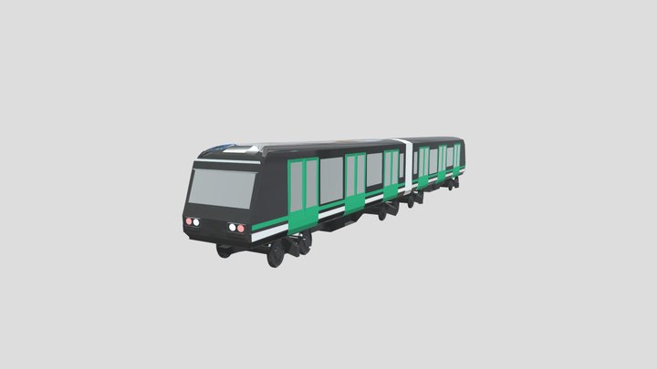 MetroParisien 3D Model