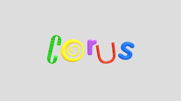 Corus Logo 3D Model