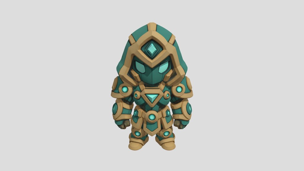 Game Character Marvelous Stylized