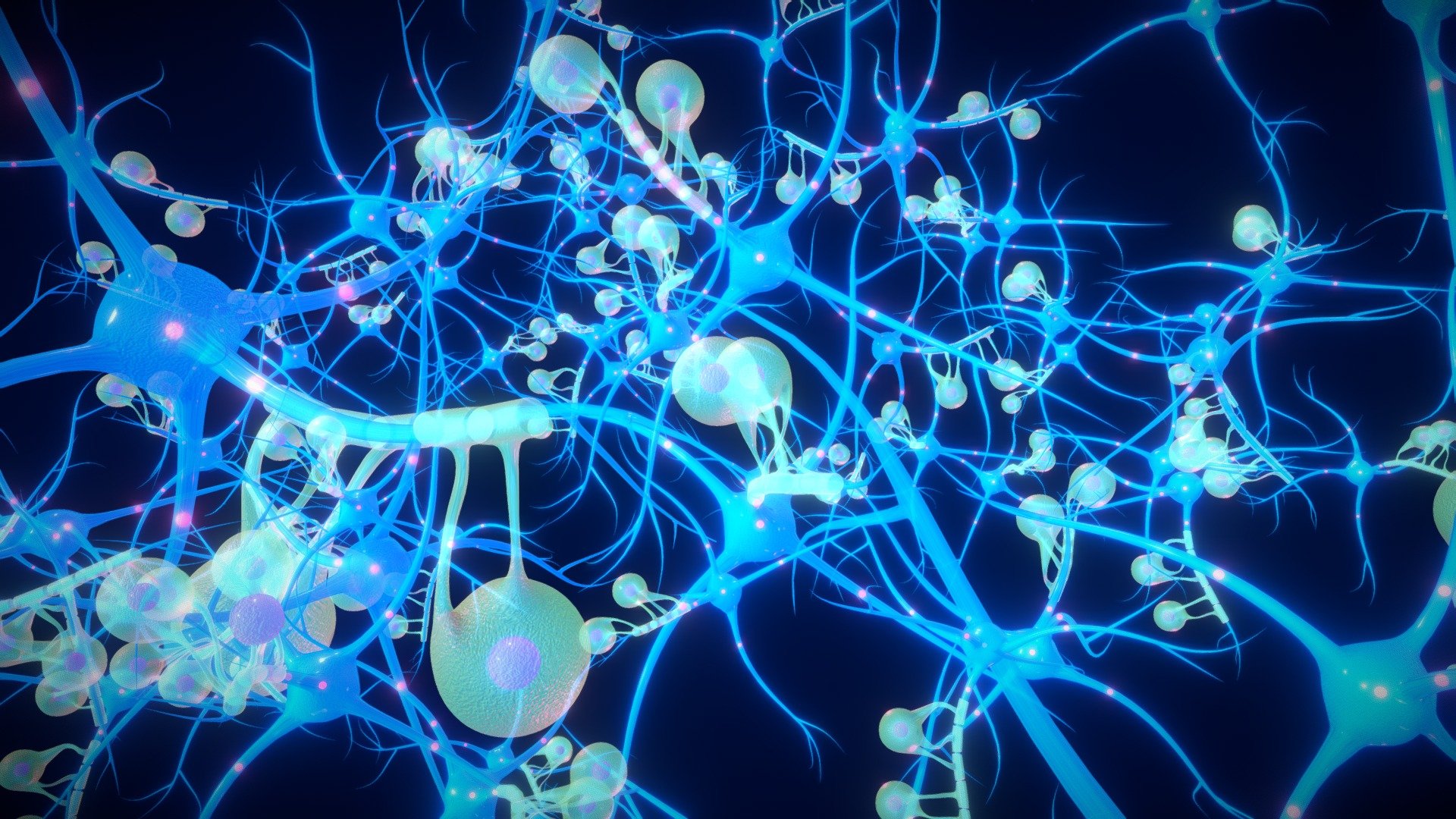 Neuronal Cell Environment - Download Free 3D model by ryannsoup ...