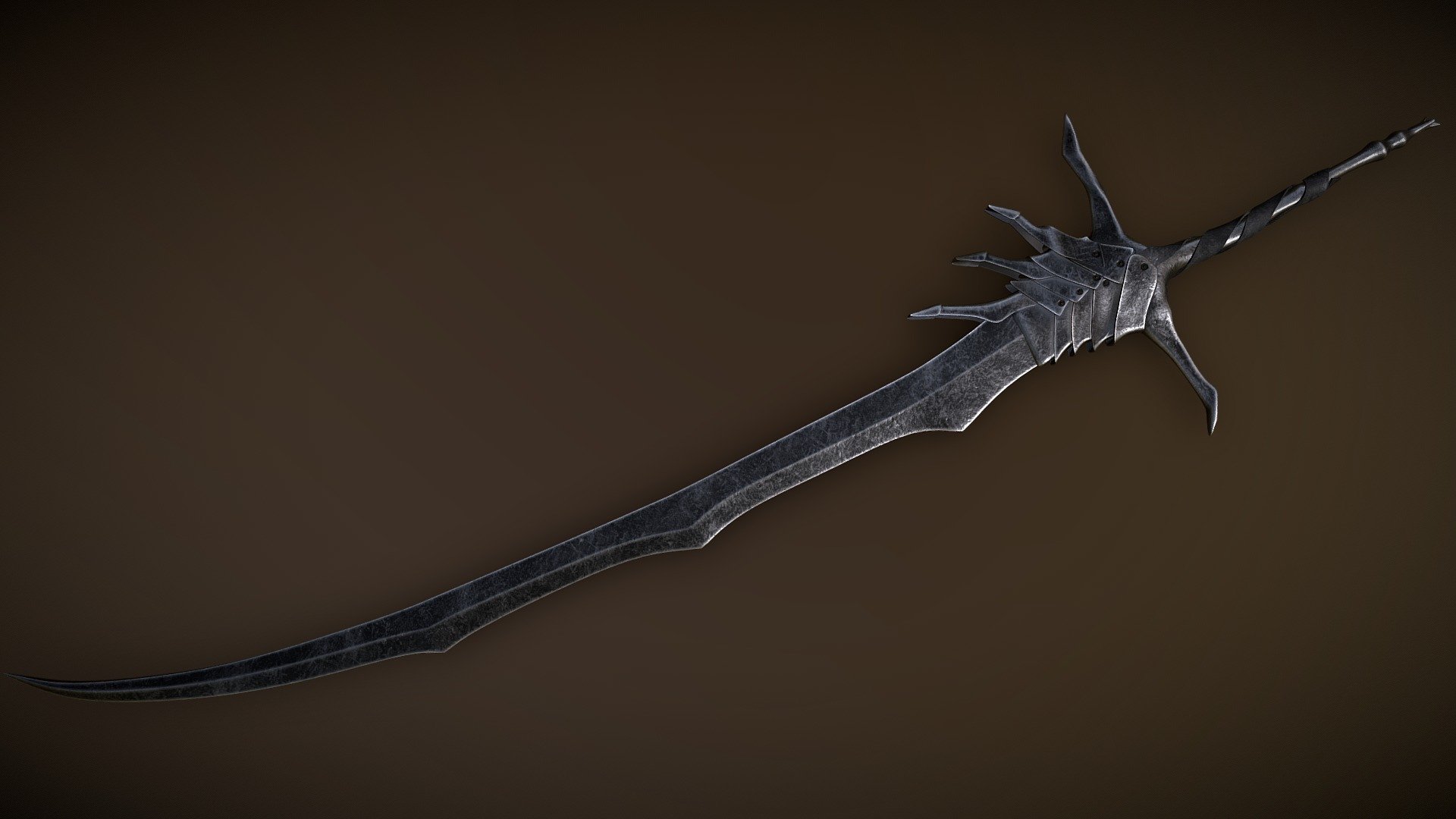 Fantasy Sword - Download Free 3D model by Normal Map Enjoyer ...