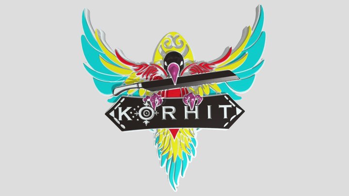 Korhit 3D Model